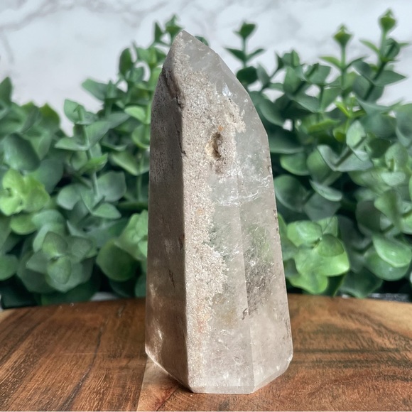 Scenic Quartz- Garden Quartz- Inclusion Quartz Crystal Tower - Picture 4 of 17